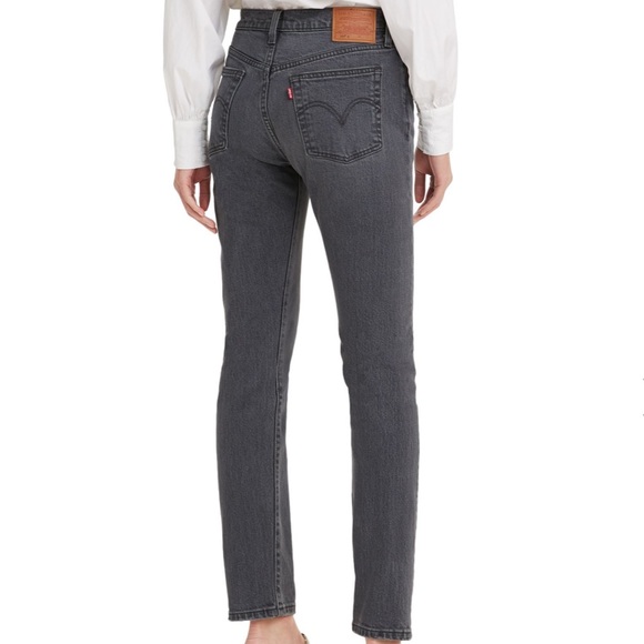 Levi's Women's 501 Stretch Skinny Jeans - Dark Side of the Moon NWT - Picture 3 of 9